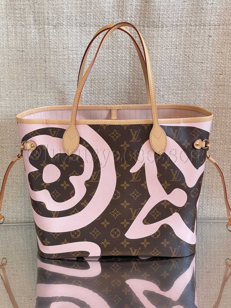 100% Original Louis Vuitton Neverfull MM Masters Turner Jeff Koons